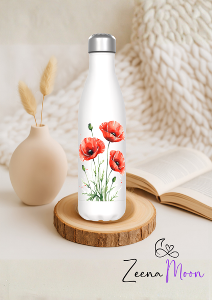 Poppy Bloom Edition- Classic 50cl Thermos Bottle
