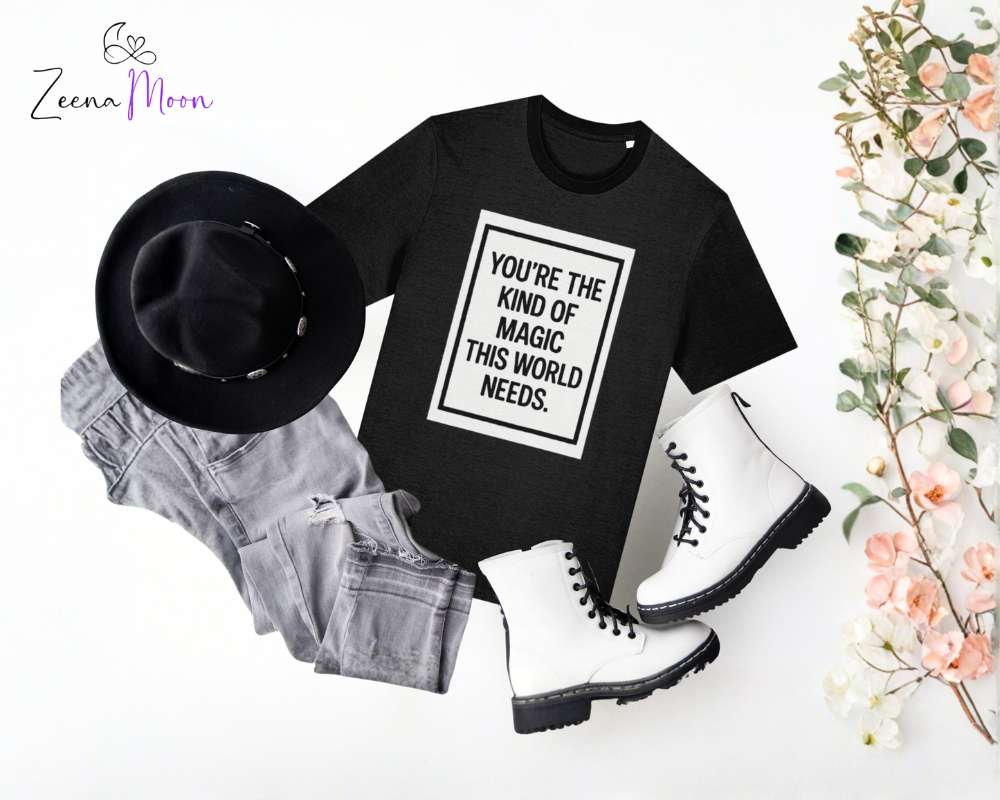 Kind of Magic 100% organic ringspun combed cotton premium T-shirt