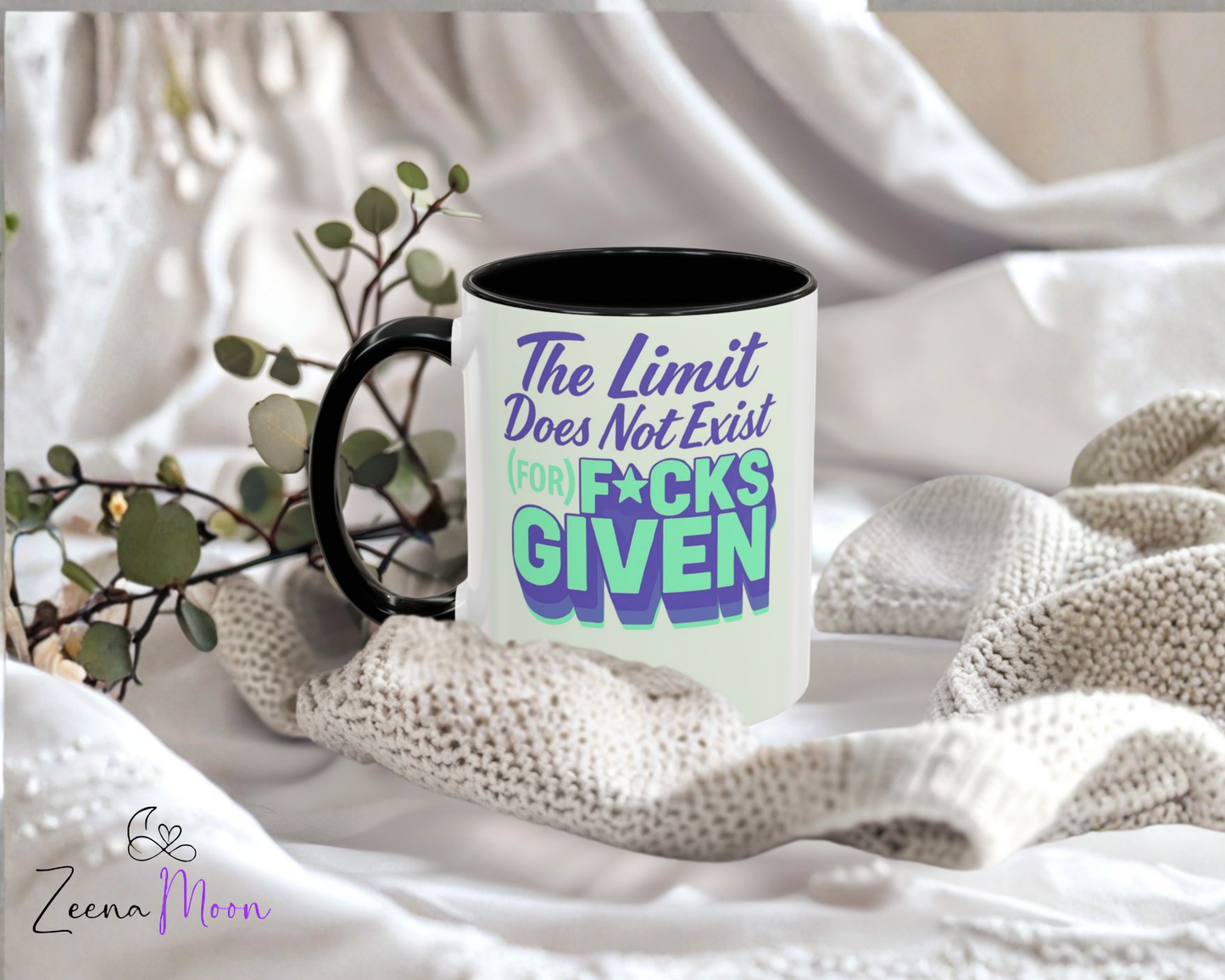 Funny Limit Does Not Exist Coffee Mug, 11oz 15oz Coffee Cup, Uniquely Designed Gift, Humor Mug for Coffee Lovers, Perfect for Birthdays