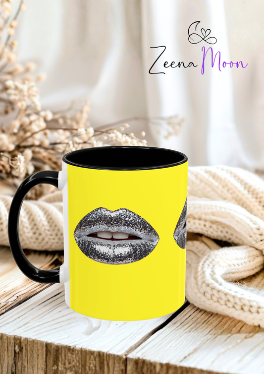 Electric Kiss Mug Accent Coffee Mug (11, 15oz)