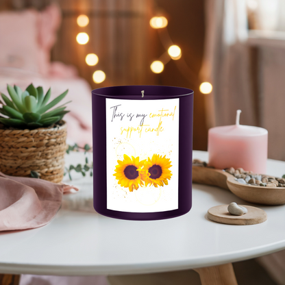 Emotional Support Candle 200g Black Candle ‘Dark Noir’