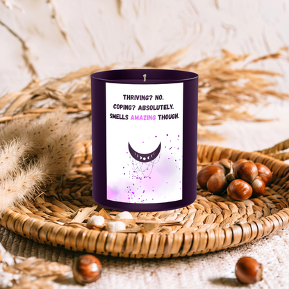 Coping Candle 200g Black Candle ‘Dark Noir’
