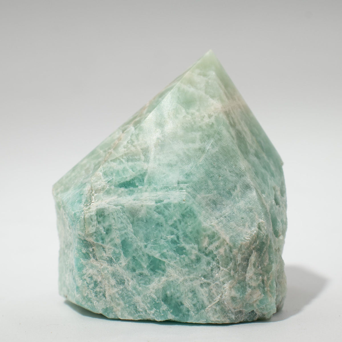 Natural Amazonite Crystal Points – Polished Gemstone Towers