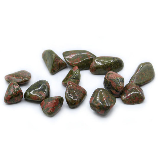 Unakite Tumble Stones – Pack of 24 Large Natural Crystals