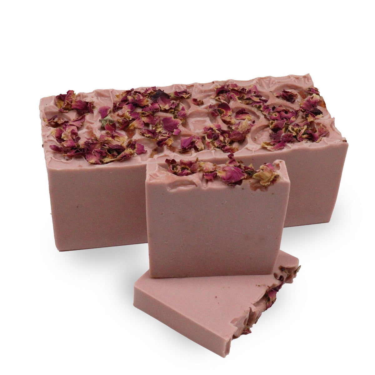 Rose & Vanilla Soap Bars – Pack of 13 | Floral Glycerine Soap