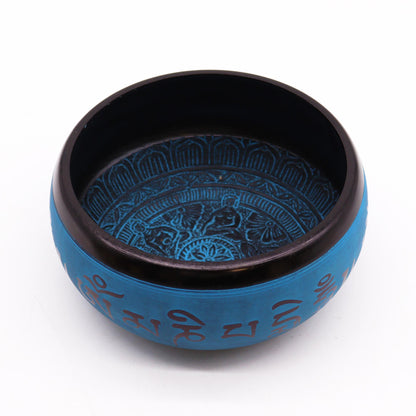 Blue Mantra Five Buddha Singing Bowl – 16cm