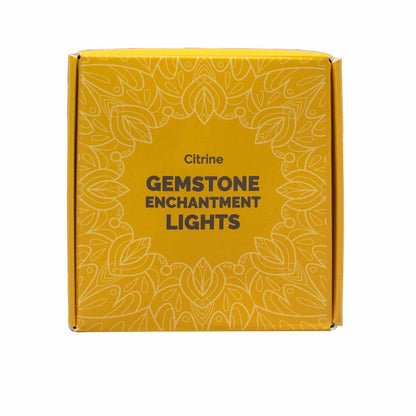 Gemstone Enchantment Lights - Citrine