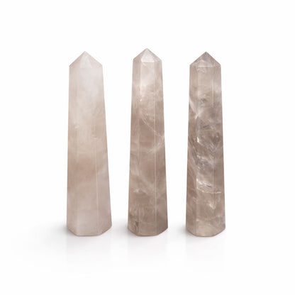 Smoky Quartz Obelisk Point | Six Face Crystal Tower