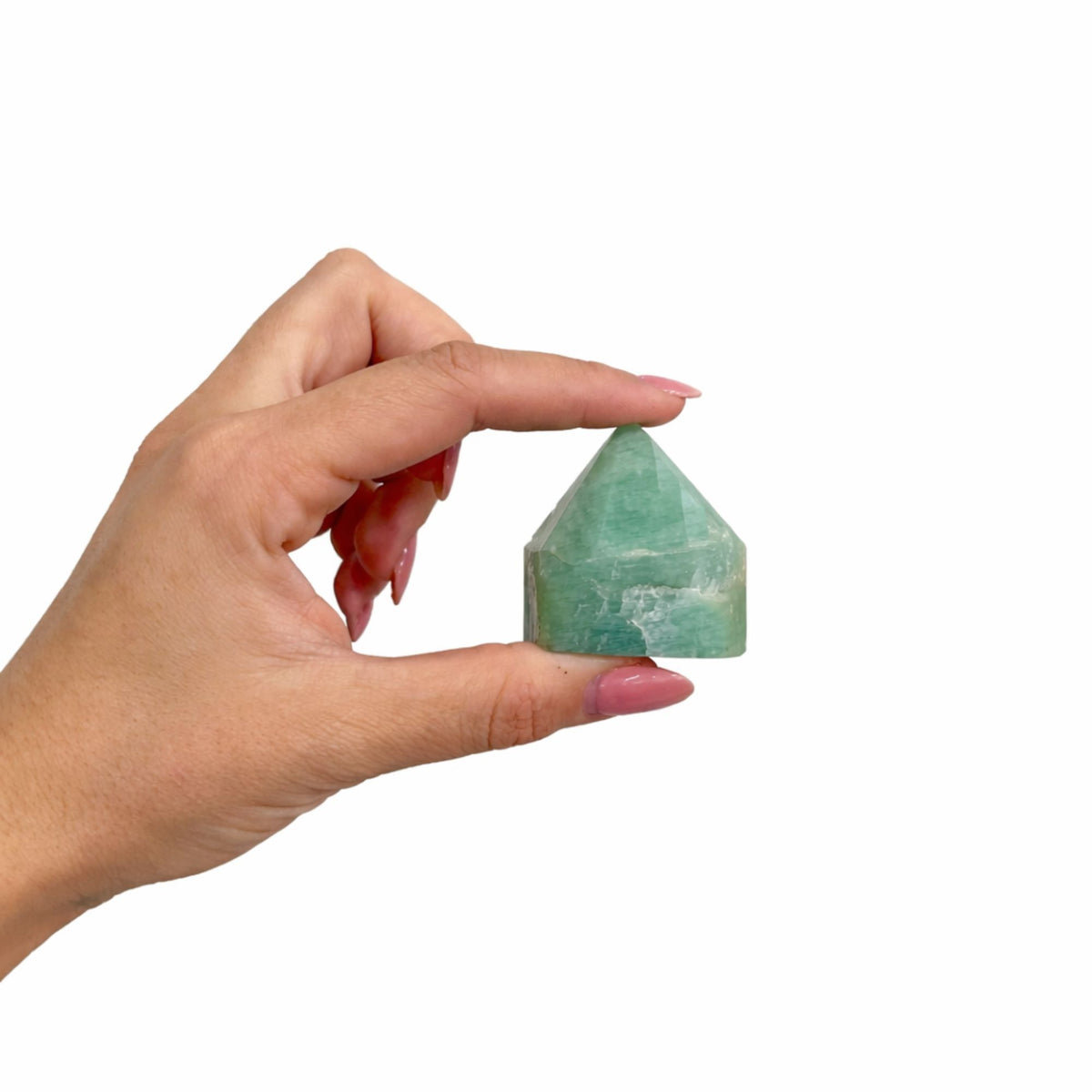 Natural Amazonite Crystal Points – Polished Gemstone Towers