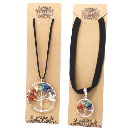 Chakra Tree of Life Necklace - Small
