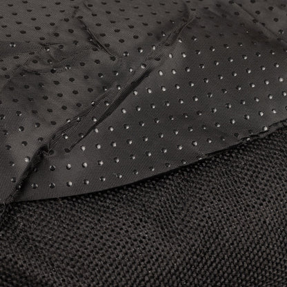 PAW Royal Crown Pet Bed – Black & Grey | 50 × 50cm
