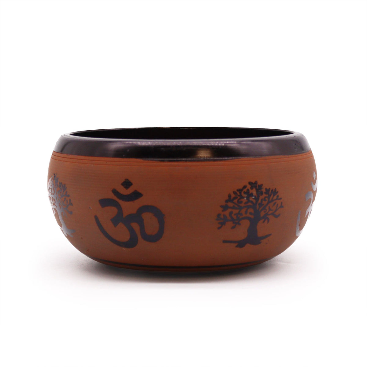 Earth Powder Singing Bowl 16cm – Om & Buddha Design