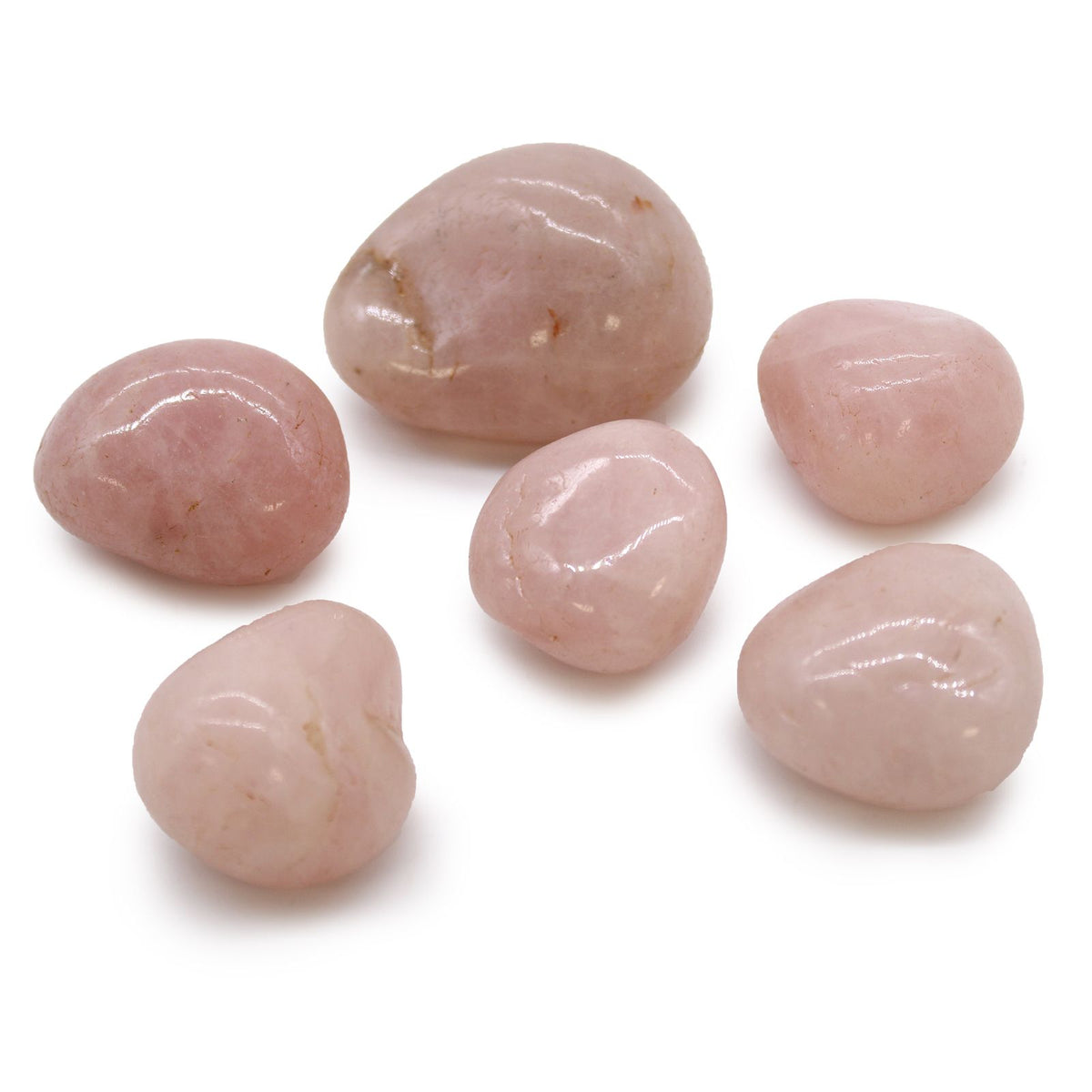 Large Rose Quartz Tumble Stone | Healing Crystal UK