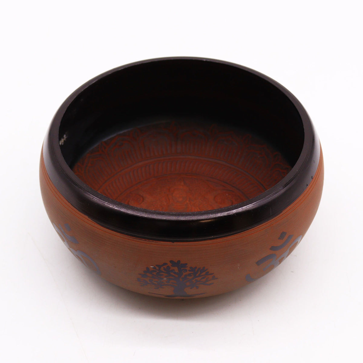 Earth Powder Singing Bowl 16cm – Om & Buddha Design