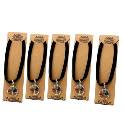 Chakra Tree of Life Necklace - Small