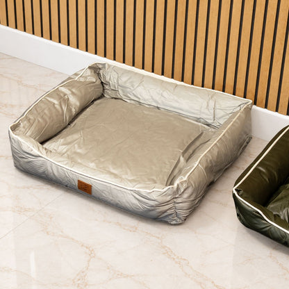 PAW Medium Cat & Dog Bed – Khaki Beige