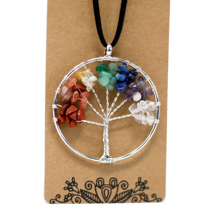 Chakra Tree of Life Necklace - Large