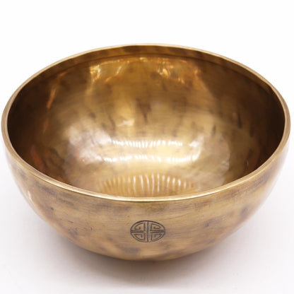 Extra Large Nepalese Moon Singing Bowl – 22cm, Approx. 1450g