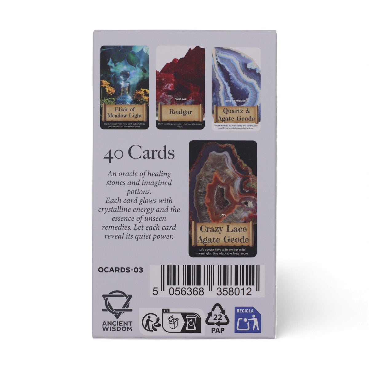 Crystals & Elixirs Oracle Cards – Healing Energy Deck