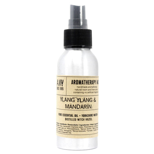Ylang Ylang & Mandarin Aromatherapy Room Mist – Essential Oil Spray 100ml