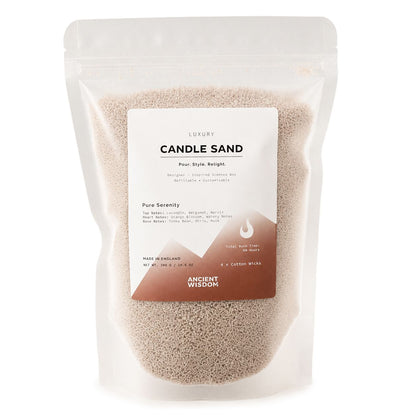 Fragranced Candle Sand – Pure Serenity Latte Beige – 300g
