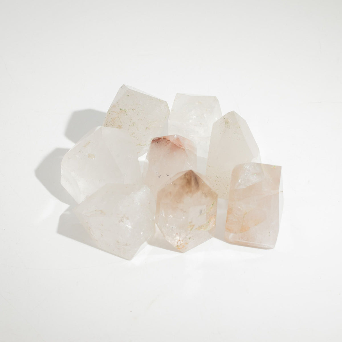 Clear Quartz Gemstone Points – 0.5kg Pack | Approx. 8 Crystal Points