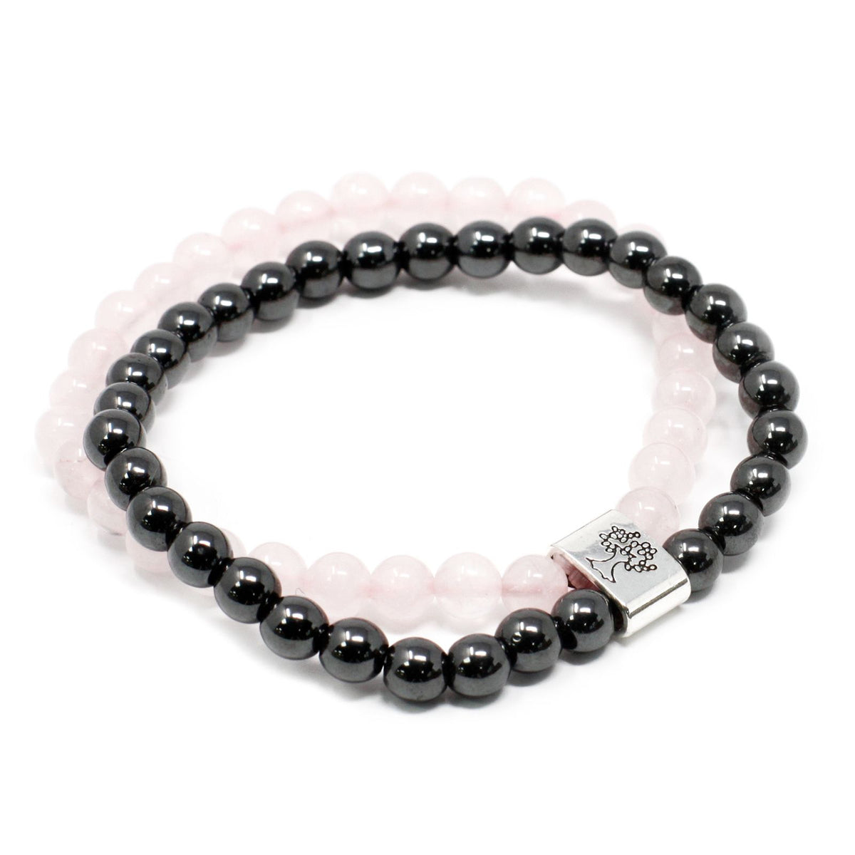 Rose Quartz Magnetic Gemstone Bracelet – Love & Self-Care