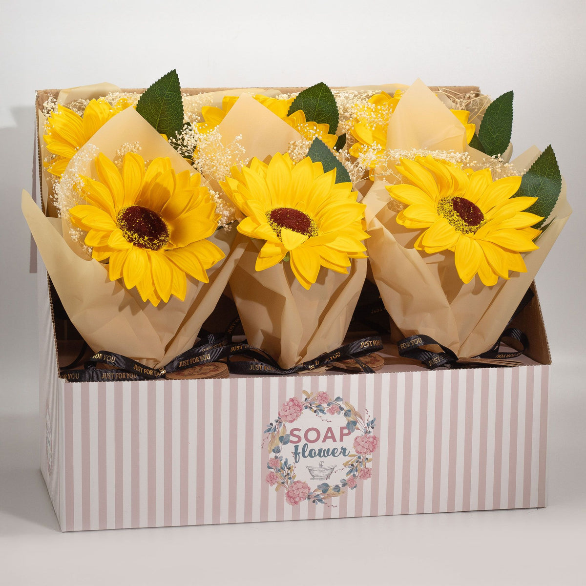 Sunflower Soap Flower Bouquet | Single Sunflower Gift