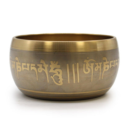 Tibetan Singing Bowl – Five Buddha Brass Meditation Bowl