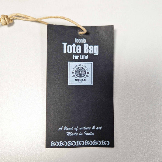 Iconic Basic Tote Bag - La Dolce Vita - Natural 4oz