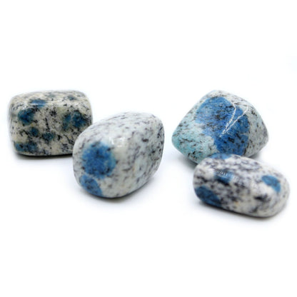 K2 Jasper Tumble Stones – Blue Azurite Crystal Pack of 4