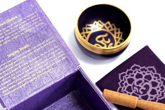 Crown Chakra Singing Bowl – Violet Meditation & Chakra Bowl