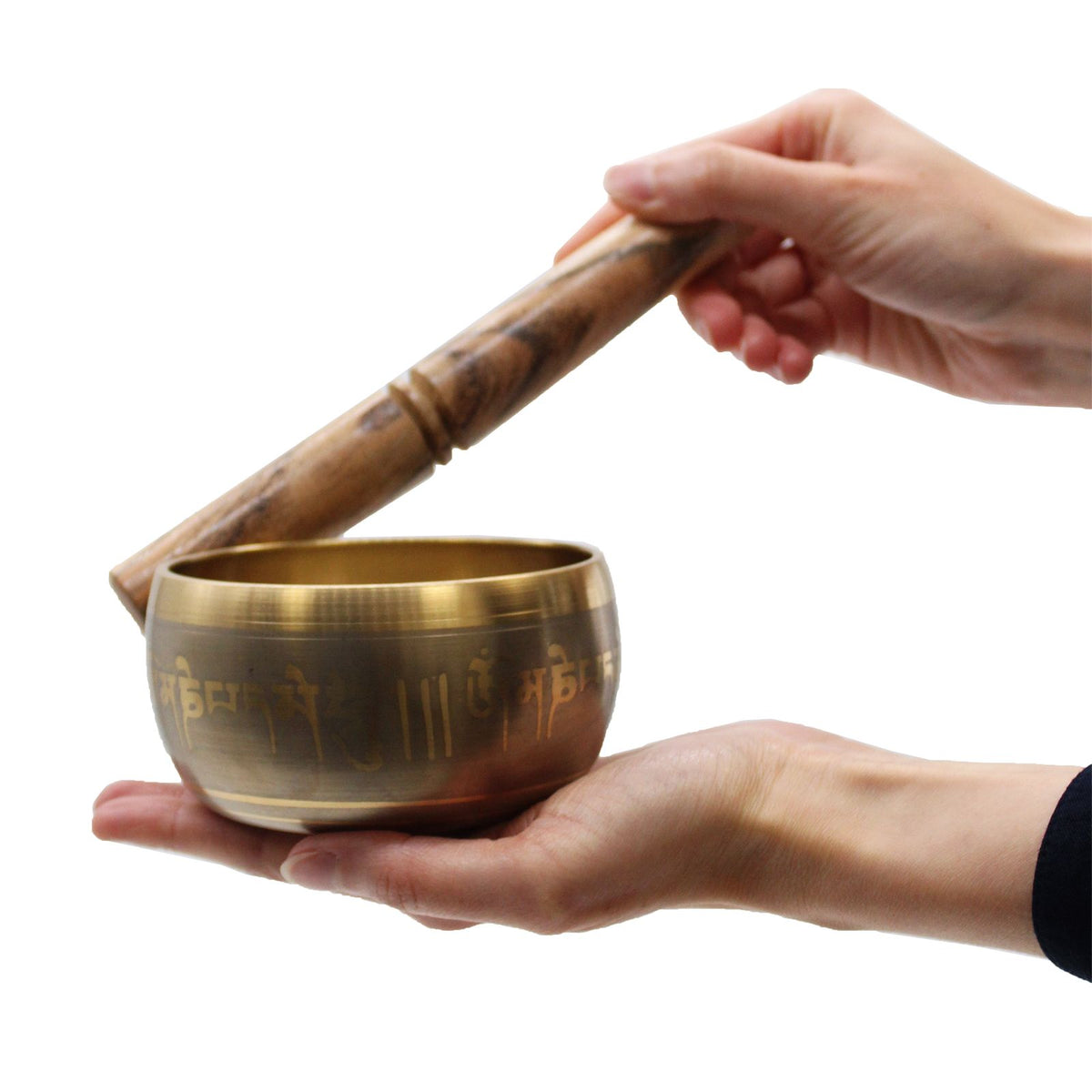 Tibetan Singing Bowl – Five Buddha Brass Meditation Bowl