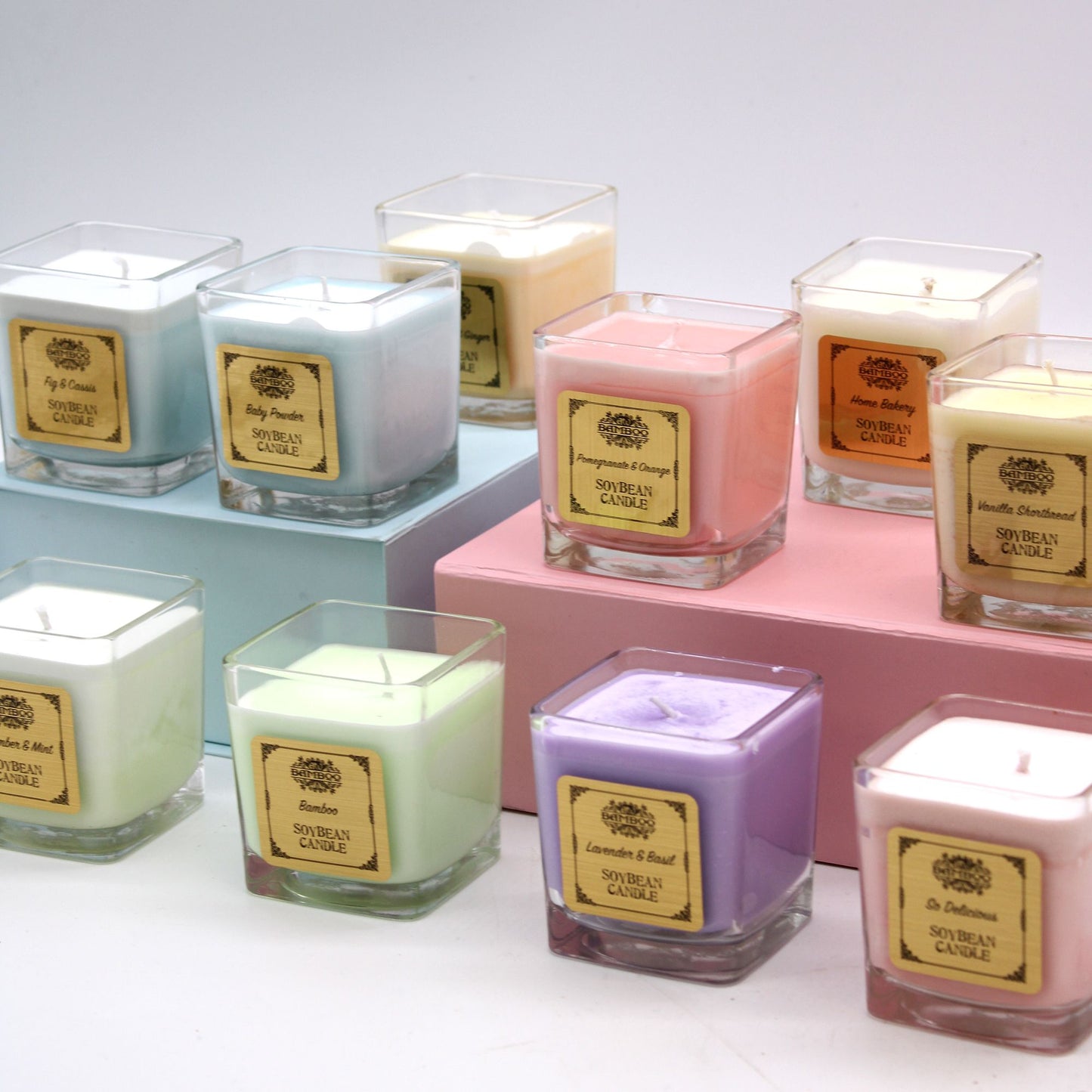 Soybean Jar Candles - Peach Smoothie