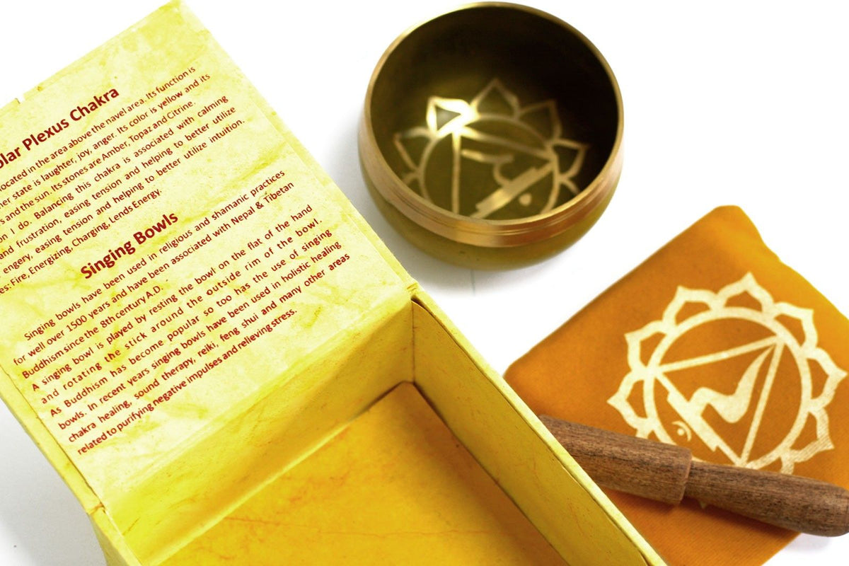 Solar Plexus Chakra Singing Bowl – Yellow