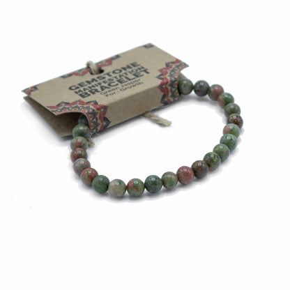 Green Jasper Growth Manifestation Bracelet | Zeena Moon