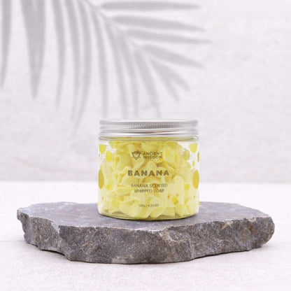 Banana Whipped Soap 120g