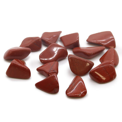 Red Jasper Tumble Stone – Medium Natural Crystal