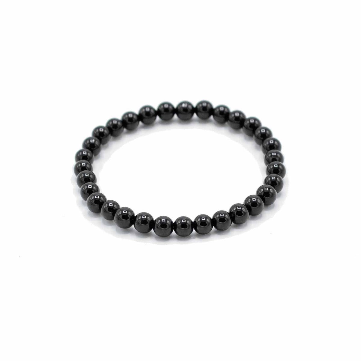 Black Agate Manifestation Bracelet – Protection & Grounding