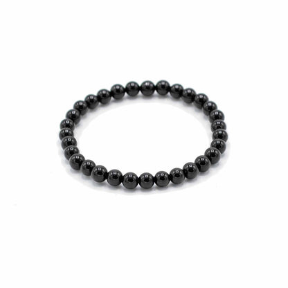 Black Agate Manifestation Bracelet – Protection & Grounding