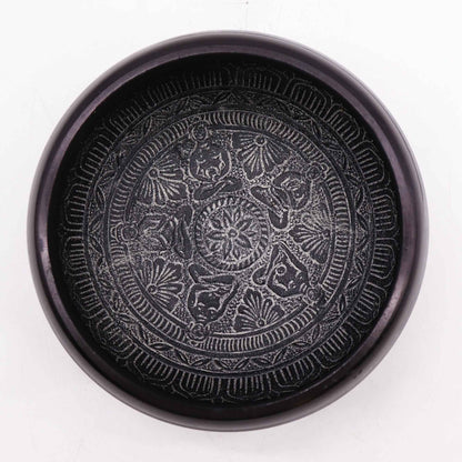Om Five Buddha Aluminium Singing Bowl – 16c