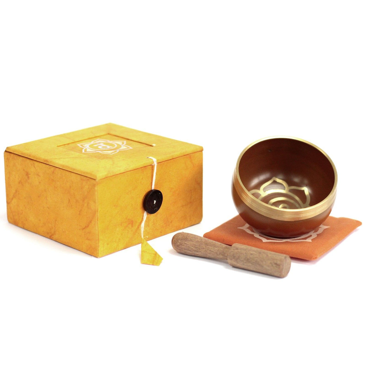 Sacral Chakra Singing Bowl – Meditation & Sound Bowl Set