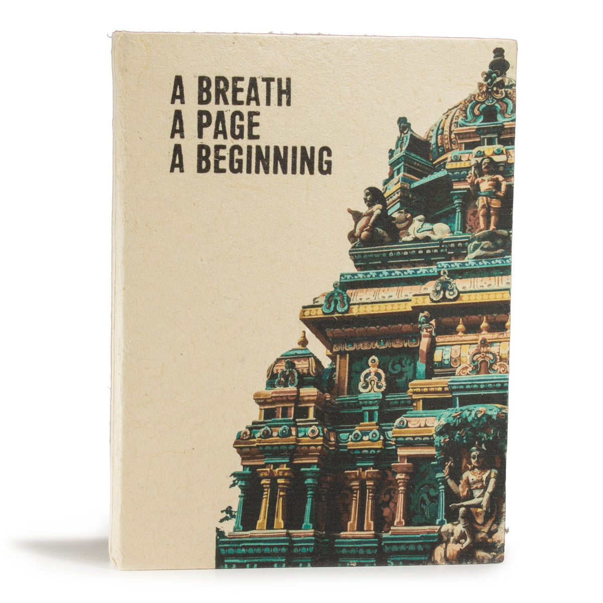 A Breath, A Page, A Beginning – Handmade Lokta Notebook