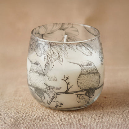 Drawn by Flame – Botanical Glass Jar Candle | 45 Hour Burn