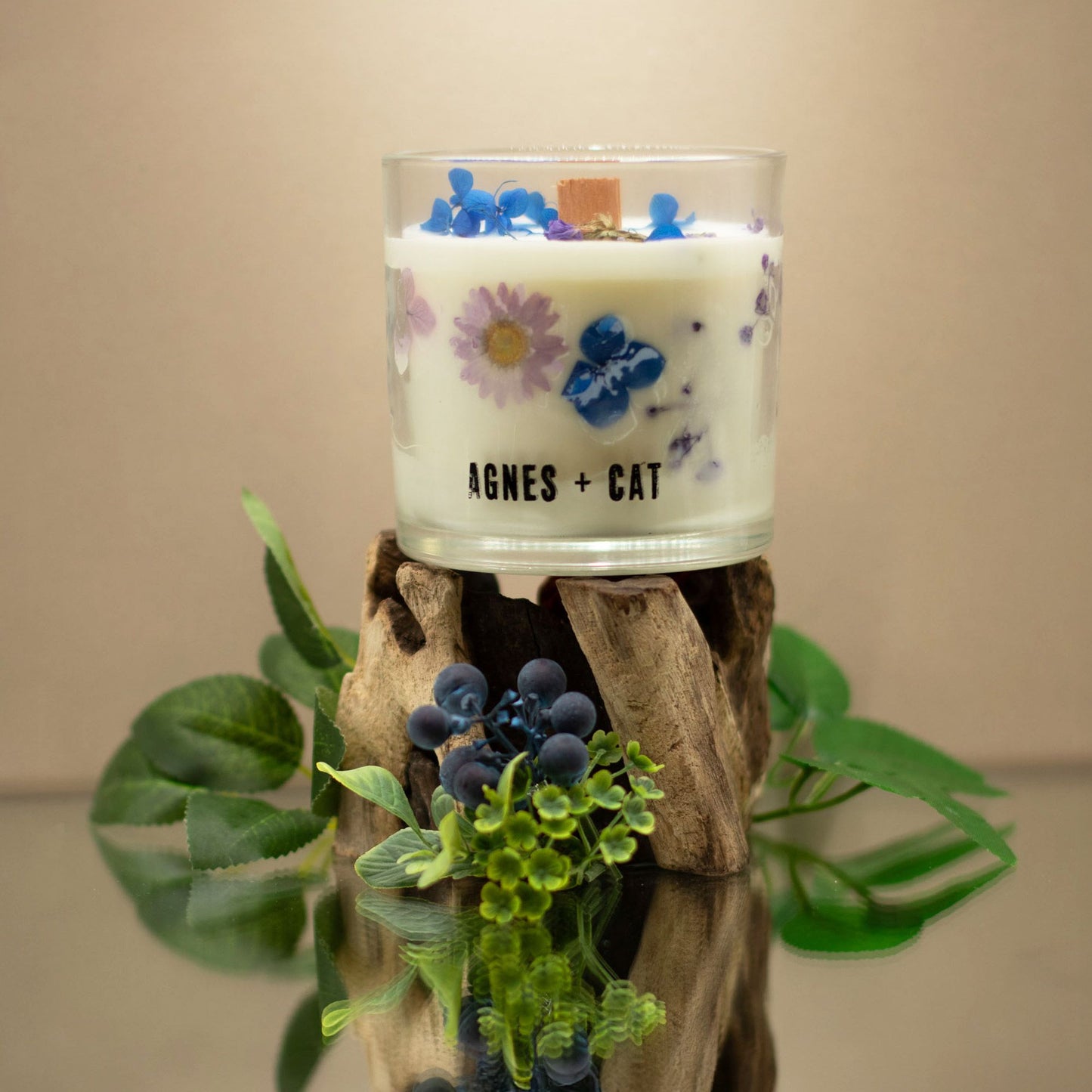 Agnes + Cat Botanical Soy Wax Candle - Moorland