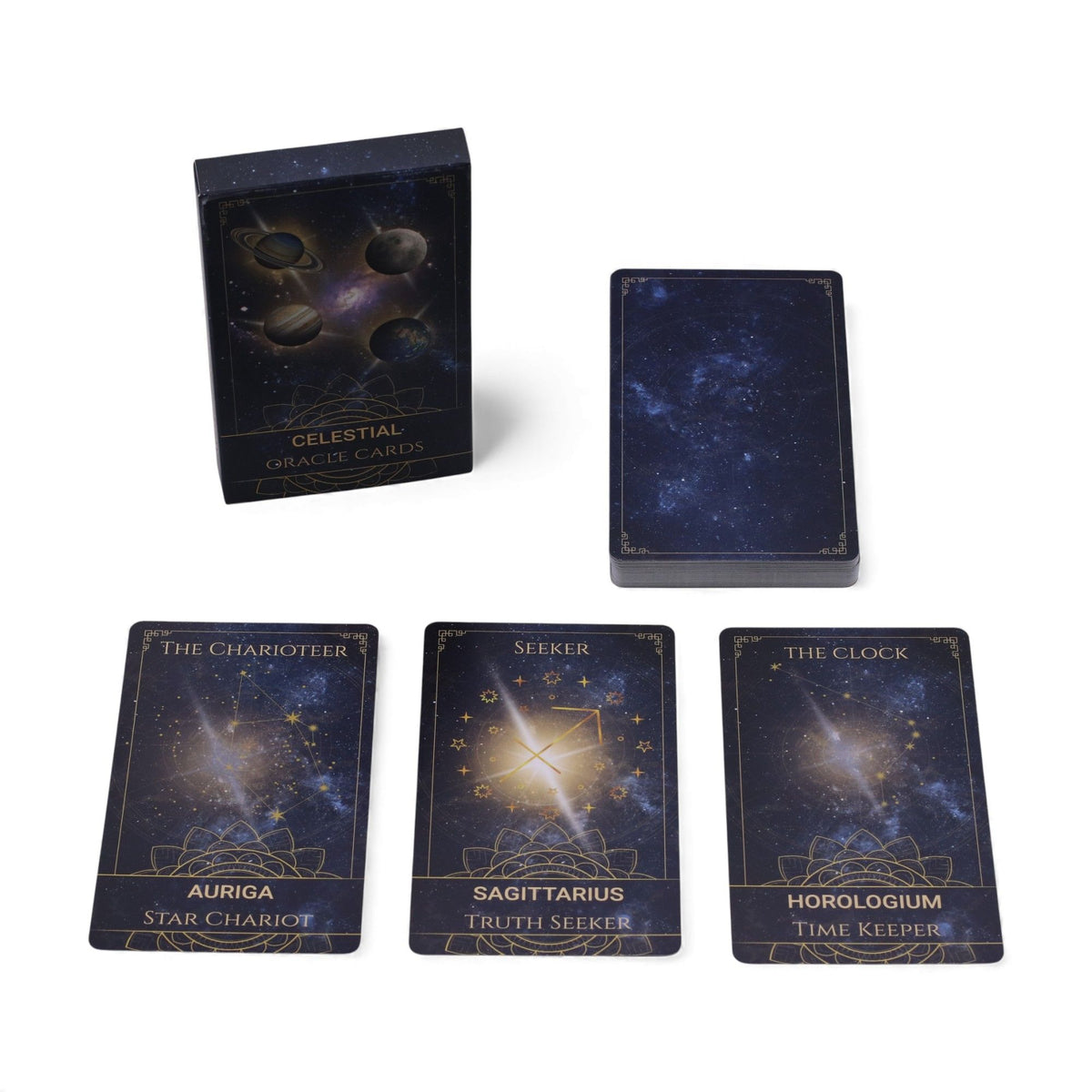 Celestial Energy Atlas Oracle Cards – 40-Card Astrology Deck
