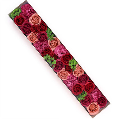 Vintage Roses Soap Flower Gift Box | Luxury Rose Bouquet