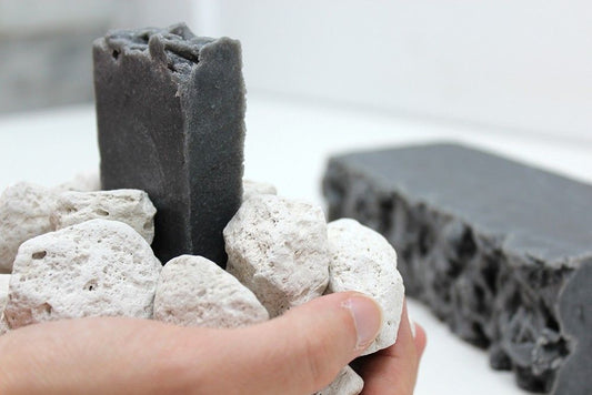 Exfoliating Olive Oil Soap Loaf with Pumice – Handmade Soap