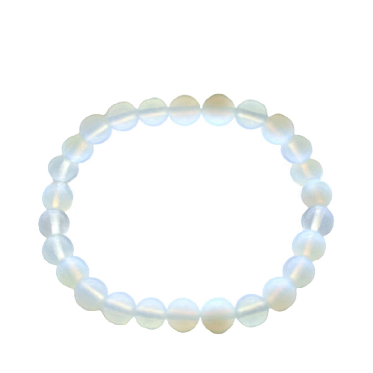 Opalite Beaded Power Bracelet – 8mm