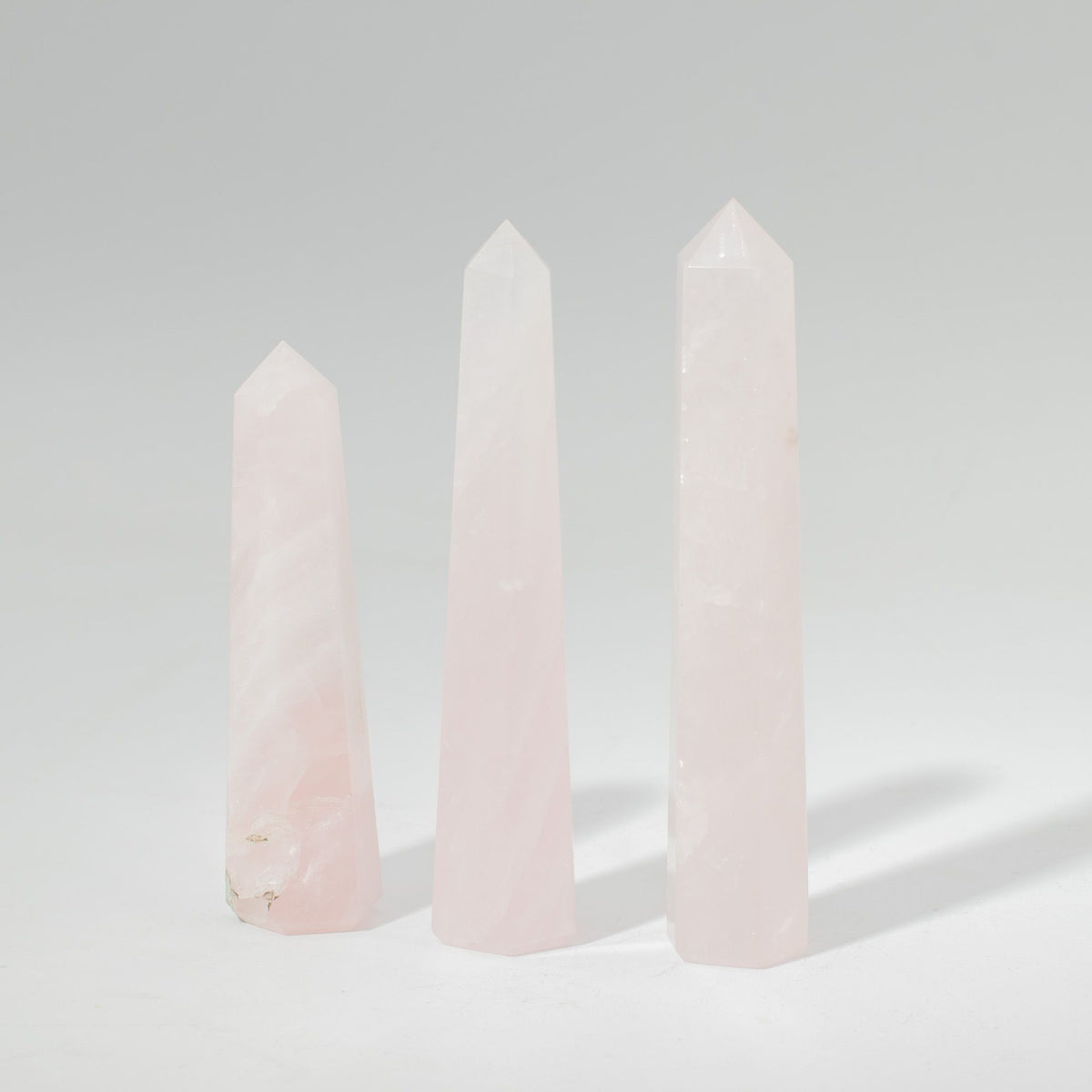 Rose Quartz Obelisk – Approx. 11cm